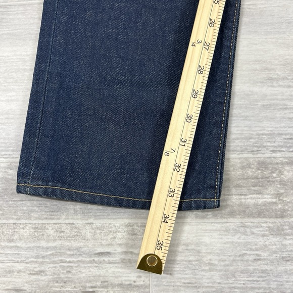 Levis 501 XX Jeans Men's 32X34 Blue Original Fit Straight Leg Stretch Button Fly - Picture 6 of 9